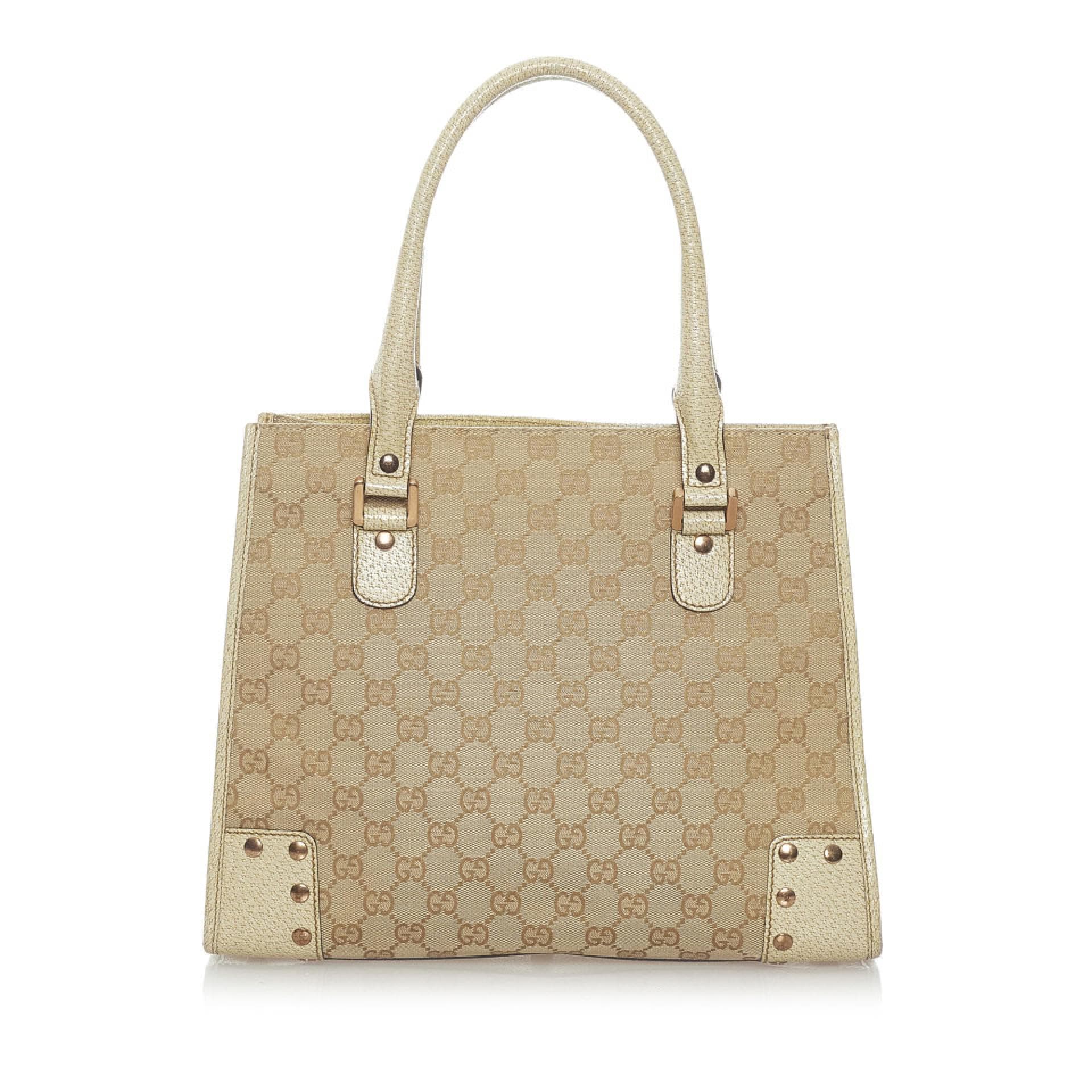 Gucci Canvas Handbag